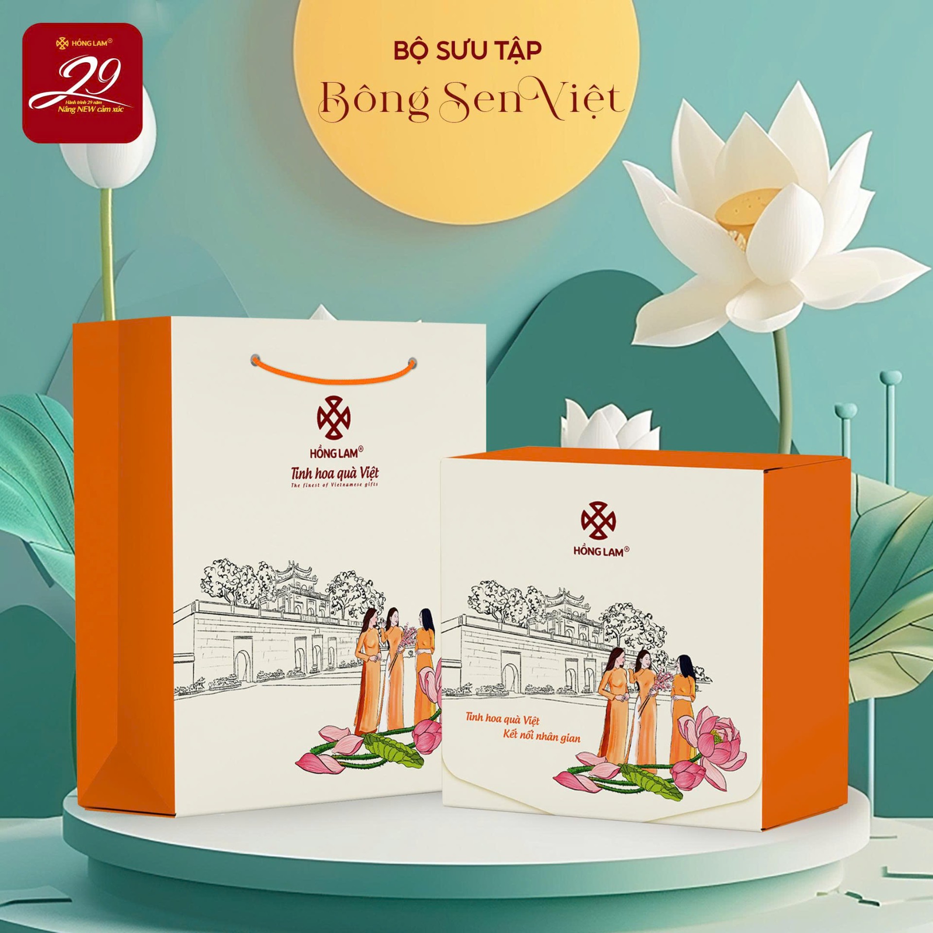 Bộ Quà Bông Sen Việt